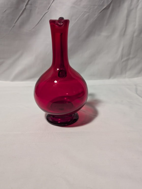 Ruby Red Glass Collection - 4 pieces - 4