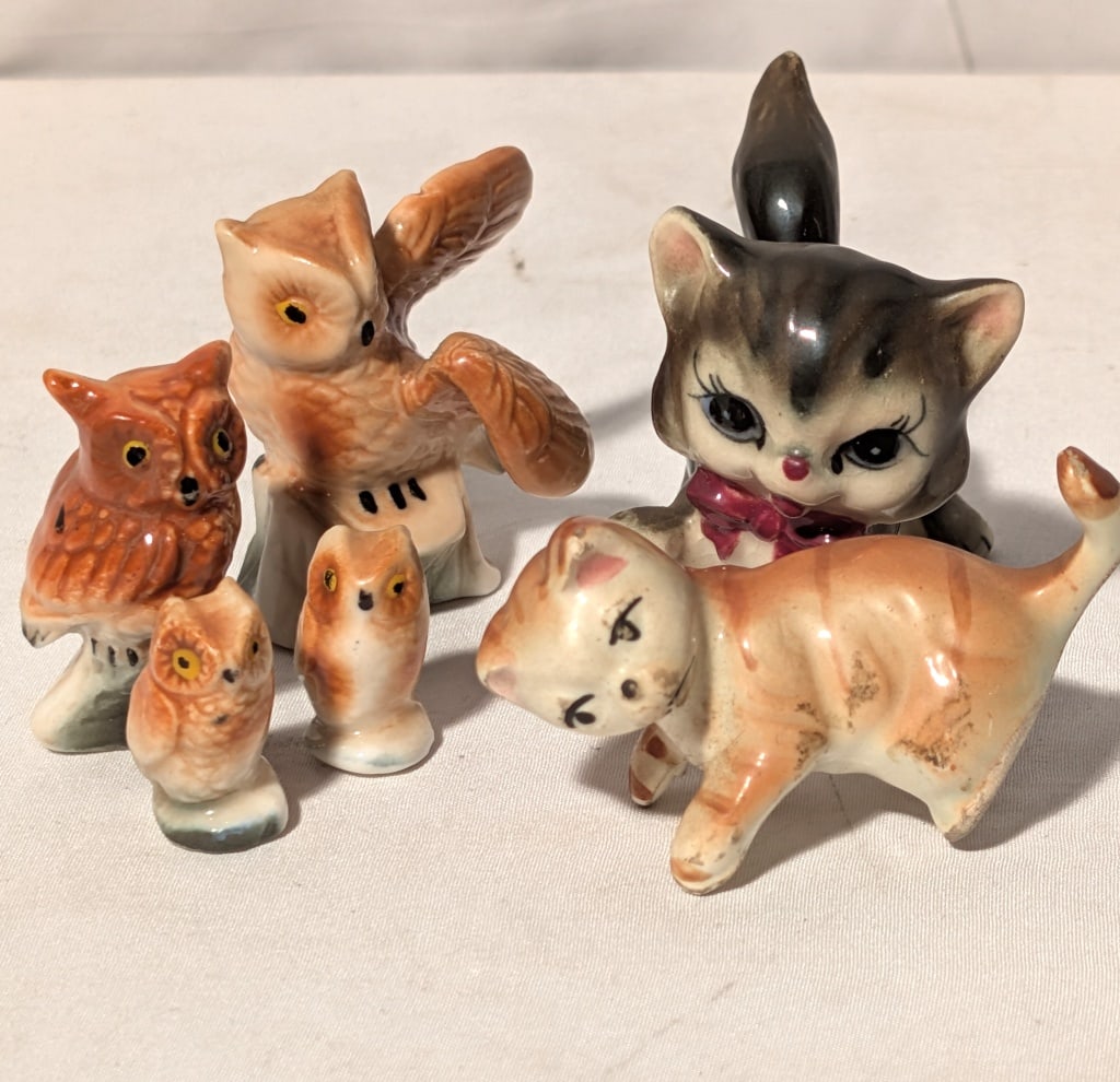Porcelain Miniature Animal Collection (Group of 6) (1 of 5)