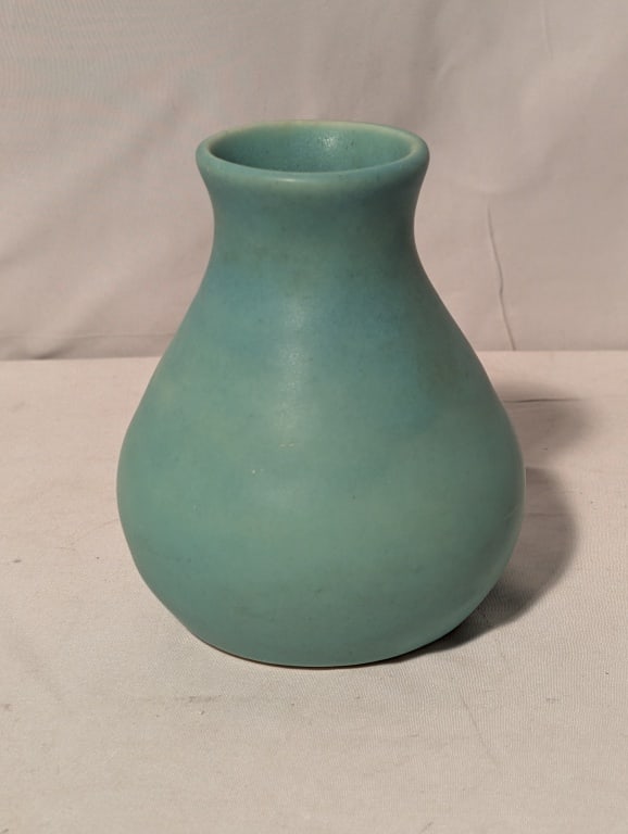 Van Briggle CO Spgs Original Turquoise Vase (1 of 6)