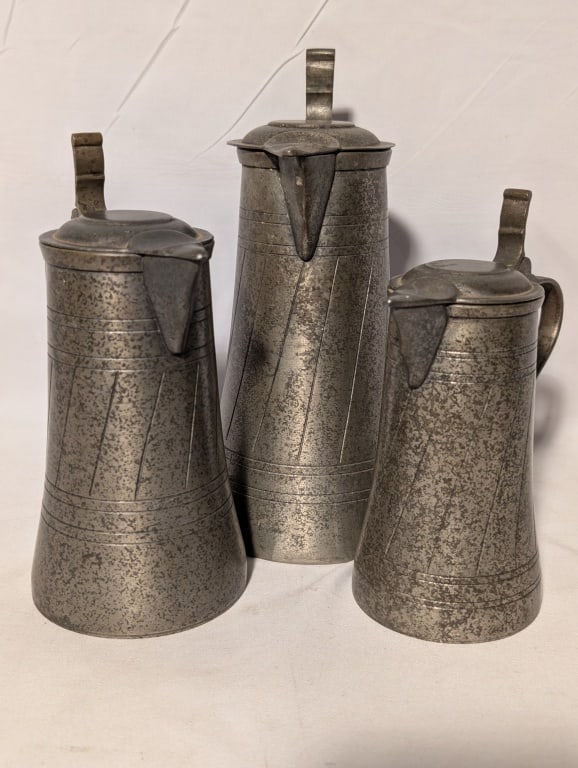 Matching German Graduated Lidded Pitcher / Stein 3 (1 of 14)