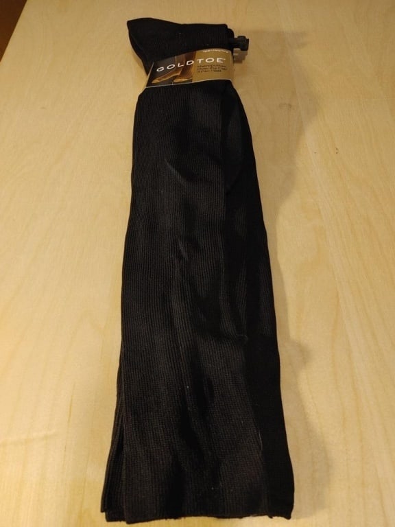 Gold Toe Men's Dress Socks 3-Pair New Sz 10-13 (1 of 3)