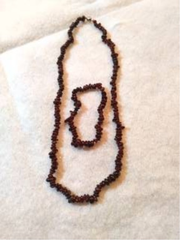 Red Jasper Necklace & Bracelet (1 of 5)