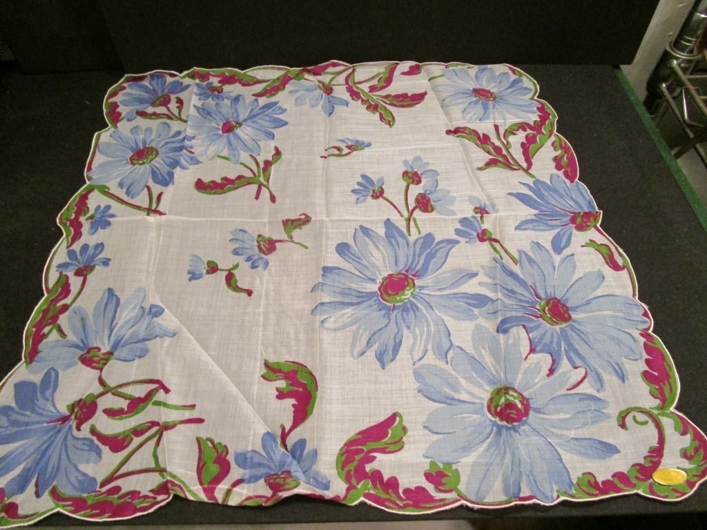 Floral Accent Scarf Hanky Switzerland (1 of 2)