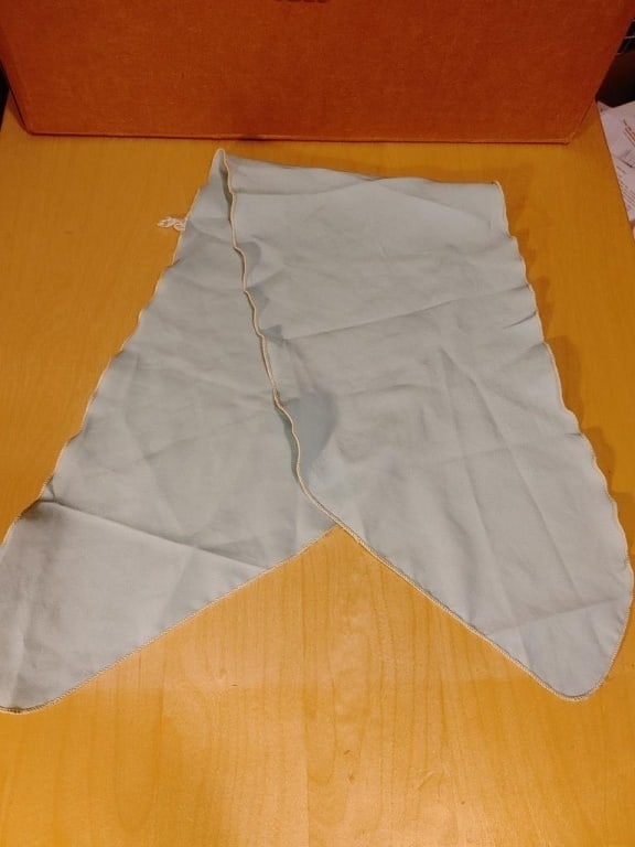 1950s Long Scarf, Head Scarf Handmade USA (1 of 4)