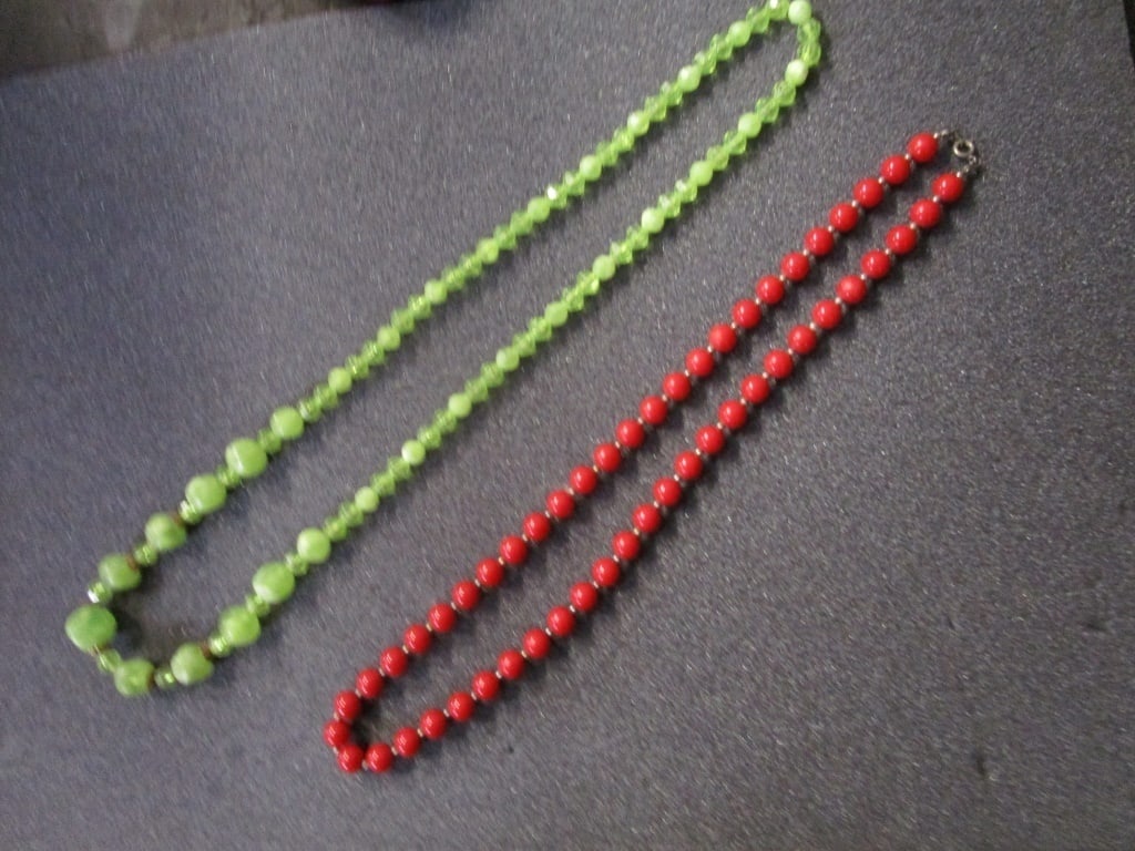 Costume Jewelry Necklaces - Set of 2 (1 of 6)