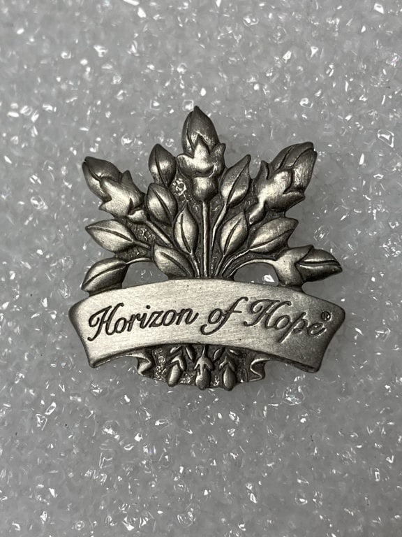 Vtg Longaberger Horizon of Hope Pin Brooch (1 of 2)