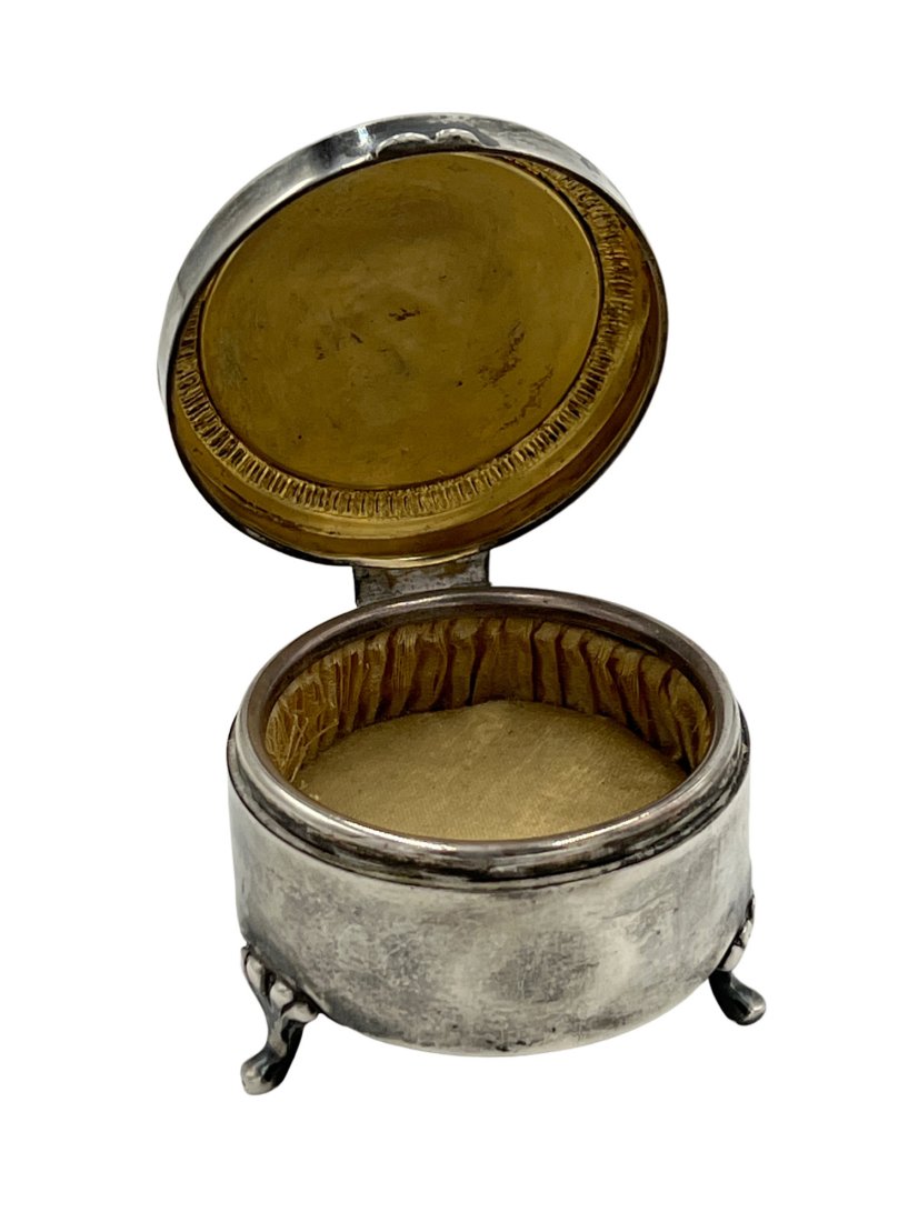 Sterling Silver Ring Box or Small Jewelry Box (1 of 11)