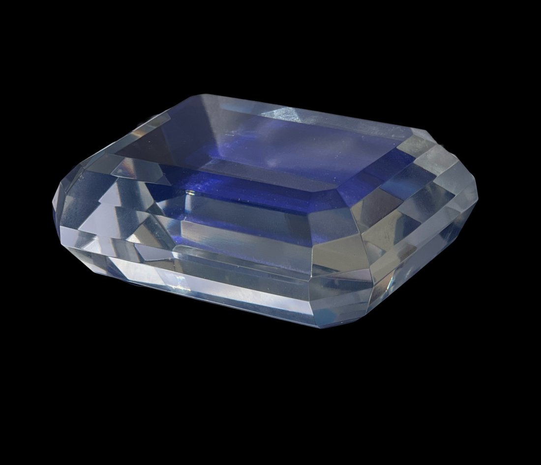 Tiffany & Co. Emerald Cut Crystal Paper Weight (1 of 7)