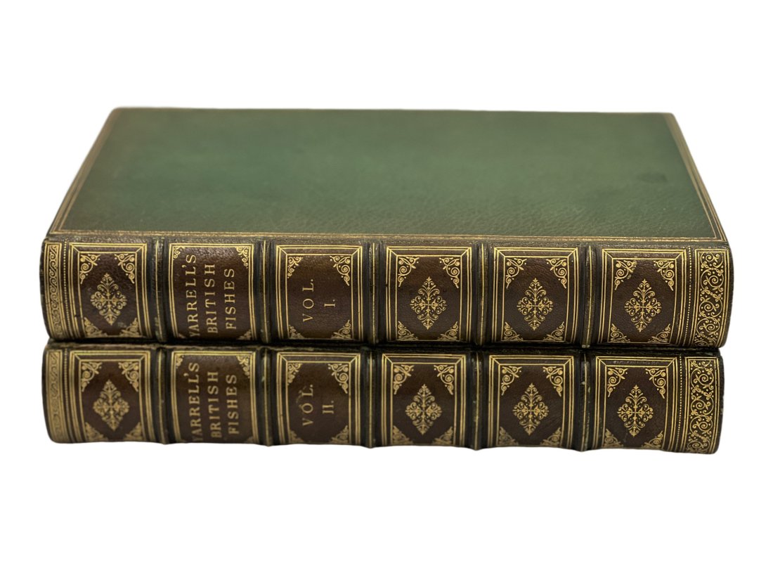 A History of British Fishes by William Yarrell, signed by the Author (1 of 12)