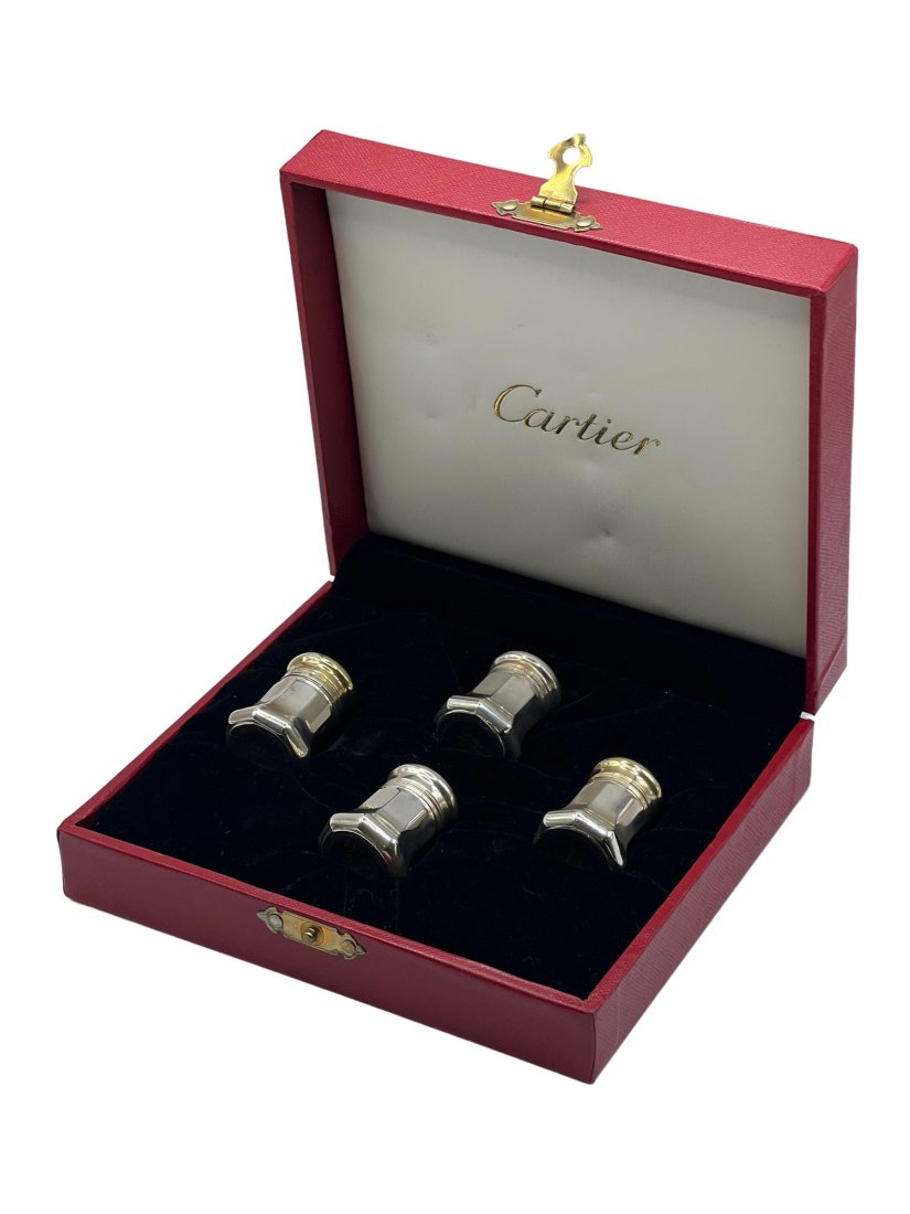 Cartier Sterling Silver Salt and Pepper Shakers (1 of 5)