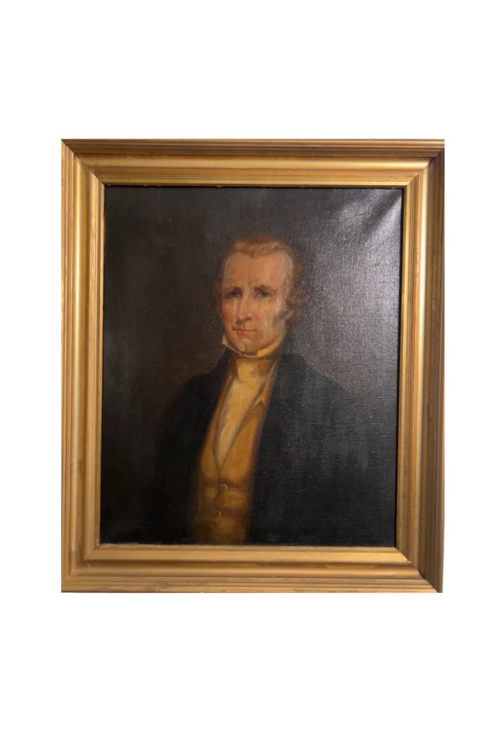 Antique 18th Century Oil Portrait Painting of Charleston Resident Thomas Parker (1 of 8)