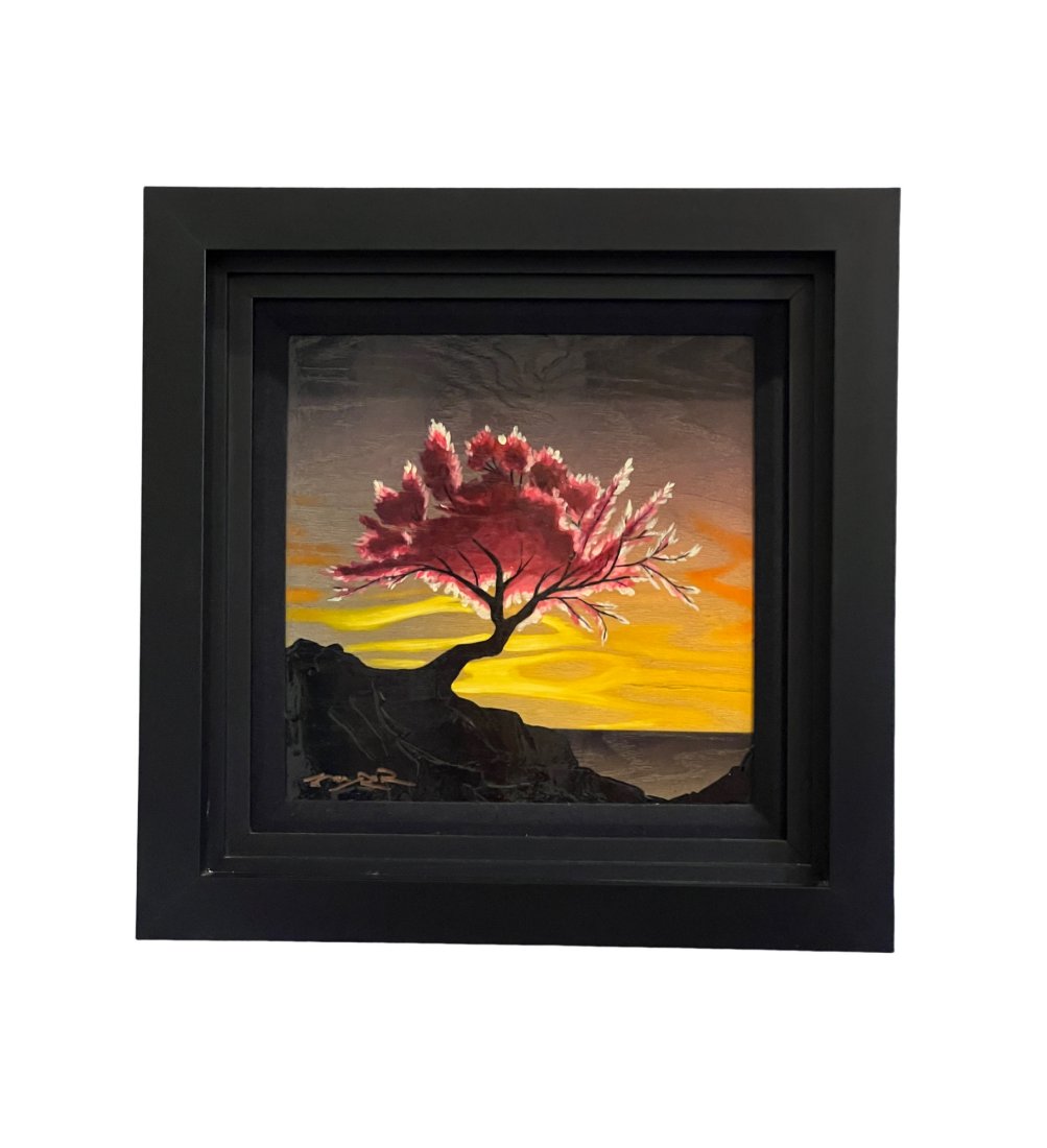 Oil On Wood 'Lavender Dreams' by Matt Beyrer (1 of 7)