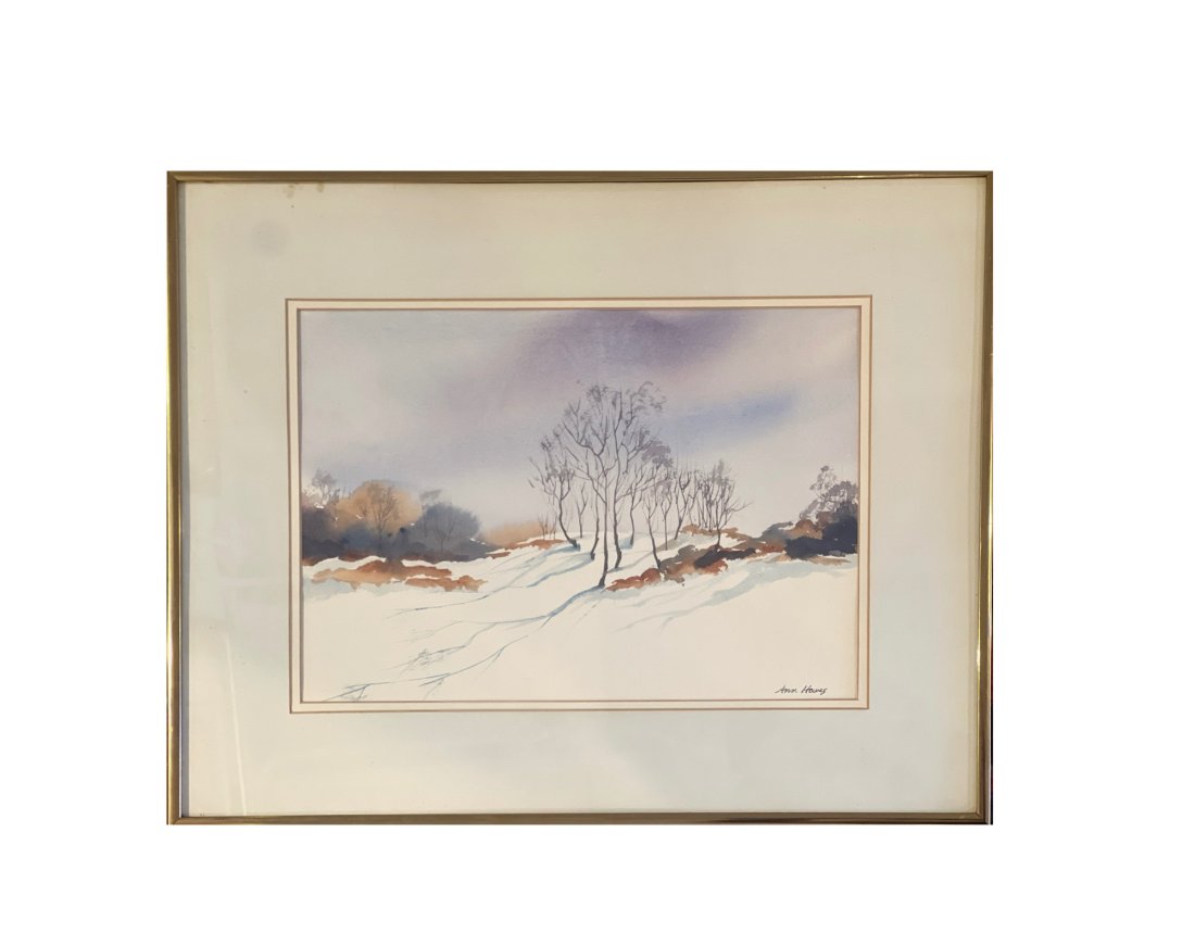 Ann M. Howes Watercolor Landscape Painting (1 of 5)