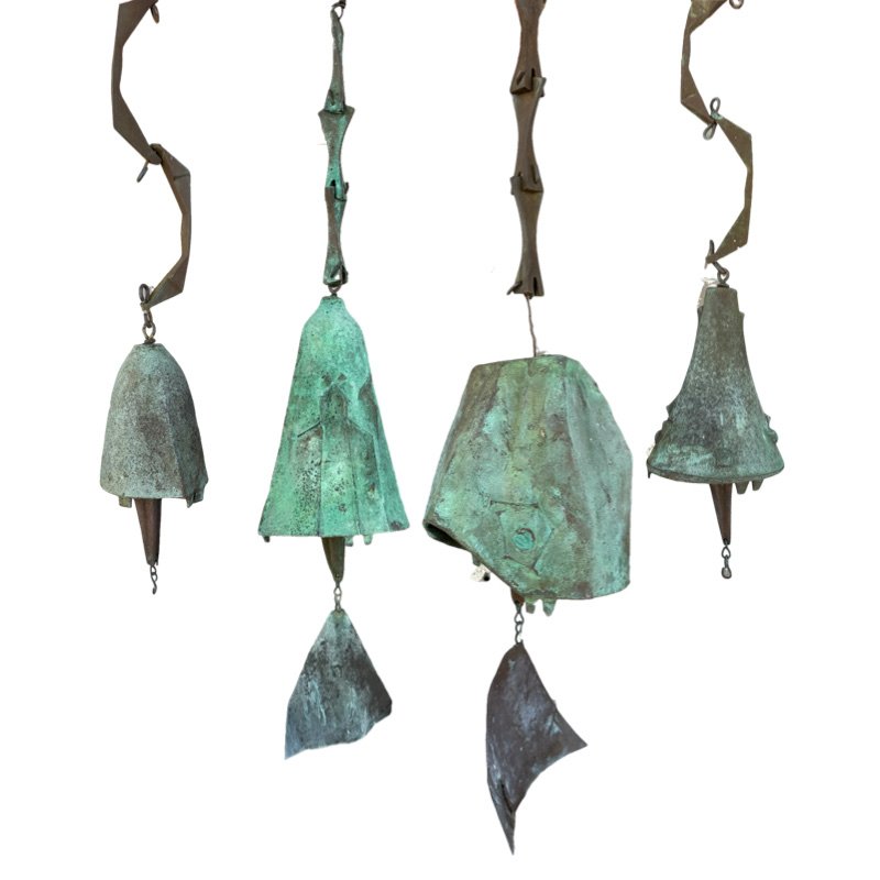 Lot of four Paolo Soleri, Bells (1 of 20)