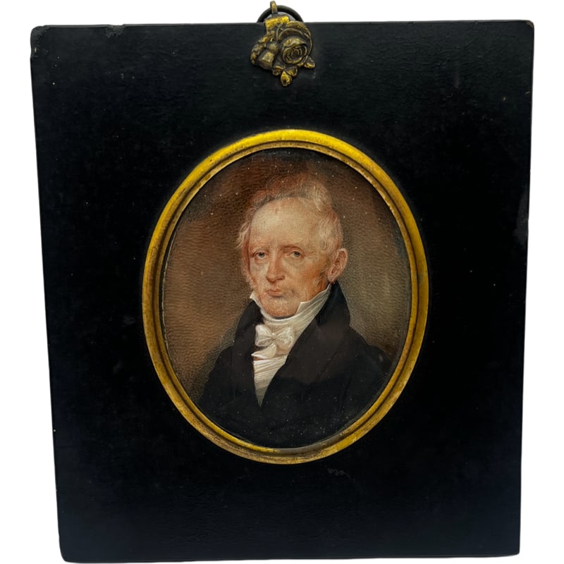 Charleston SC Miniature Portrait by Charles Fraser of Capt Thomas Wright Bacot George Washington (1 of 14)
