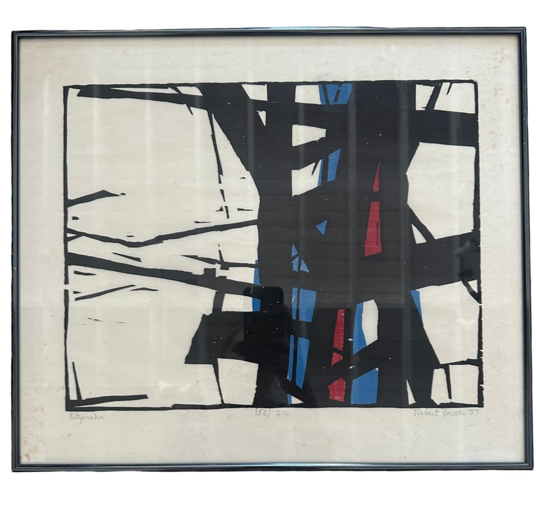 Robert Conover  Cityscape, 1957 (1 of 6)