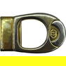 Vintage Gucci Italy Gold Tone Belt Buckle