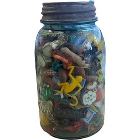 Large Lot of Vintage Trinkets, Charms, Oddities