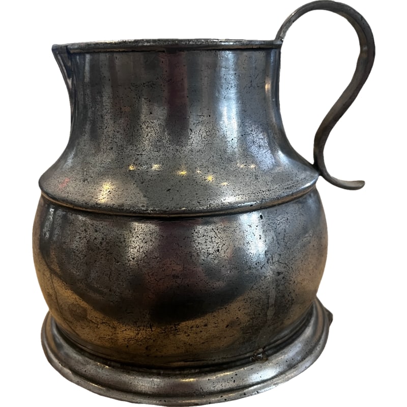Vintage Arte Italica Peltro Pewter Pitcher with Medallion on Interior Bottom / Italian (1 of 7)