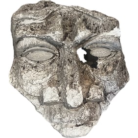 Charleston Folk Artist Leo Hansberry, Face Sculpture