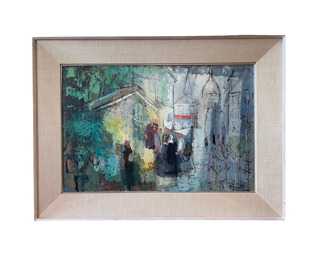 Patricia Stanley Cunningham Large Oil on Board Painting (1 of 8)