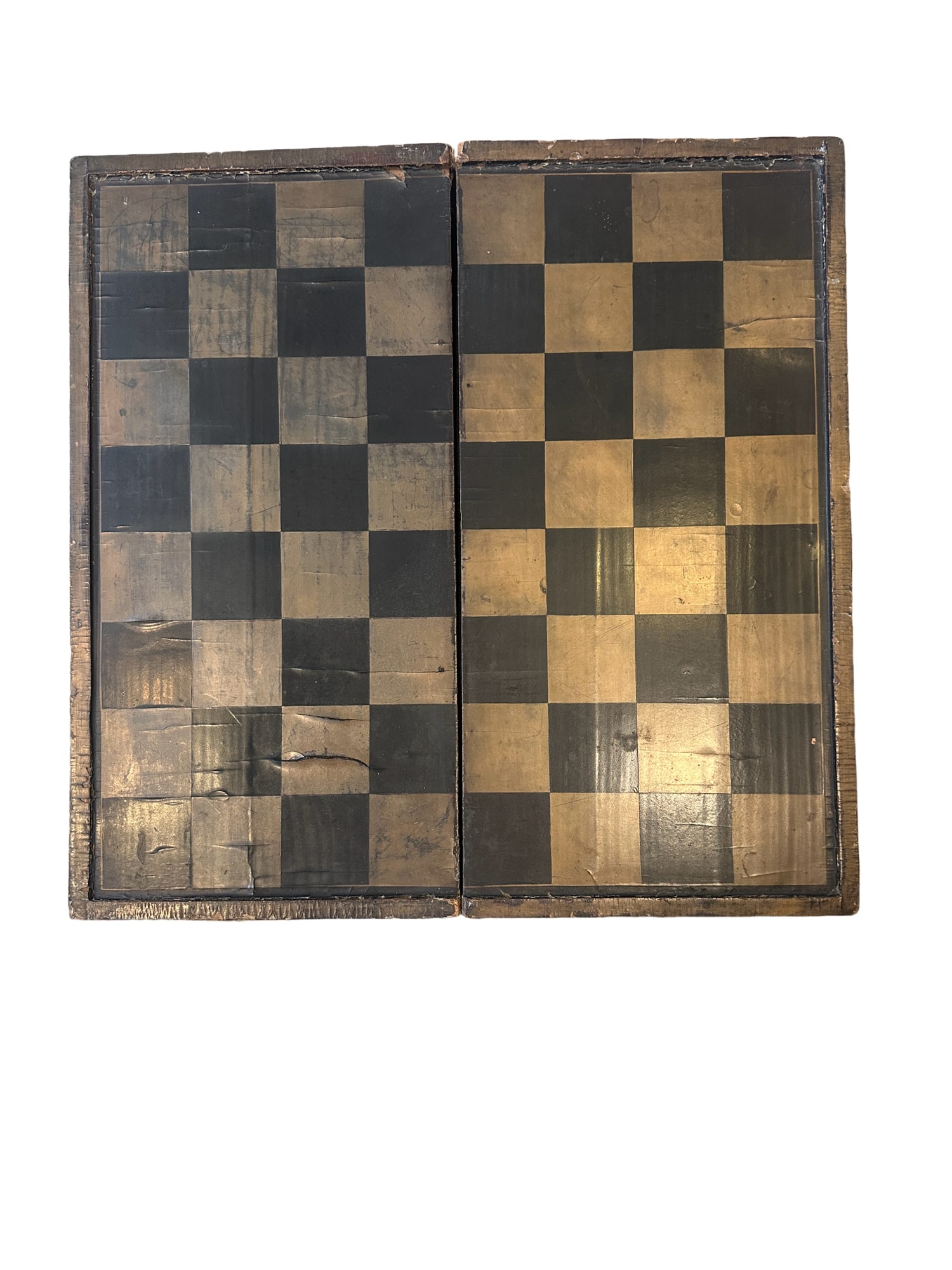 antique Chinese Export Lacquered Folding Game Board (1 of 10)