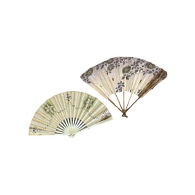 Antique School Class Hand Fans, 1800s