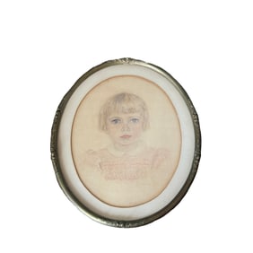 Mixed Media Portrait Painting