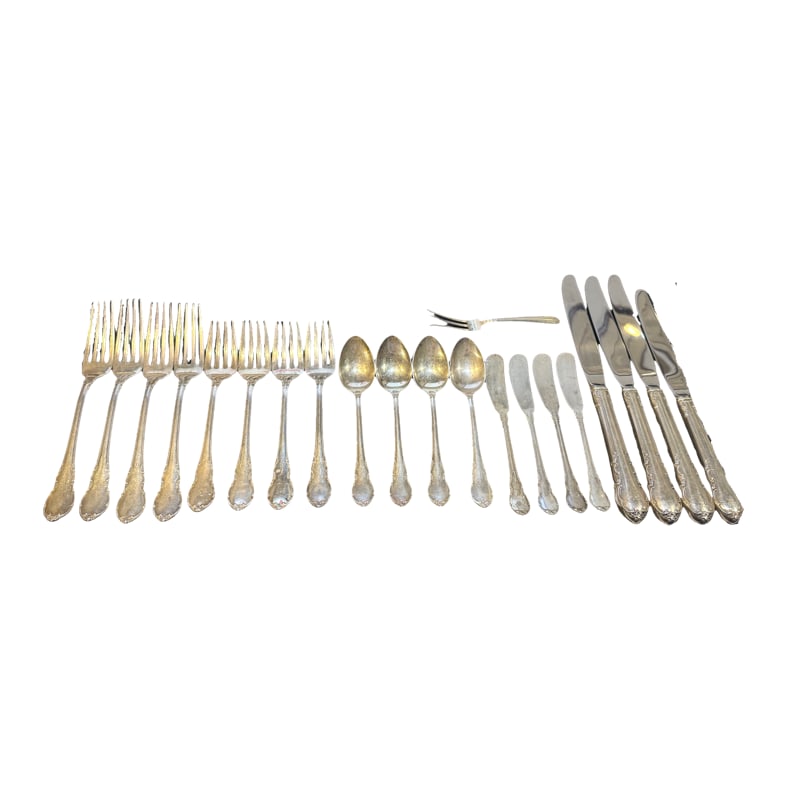 Sterling Silver Flatware Set - Lunt, "Modern Victorian" (1 of 5)