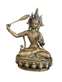 Large Tibetan Manjushri Statue