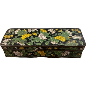 Vintage Chinese Cloissone Rectangular Box