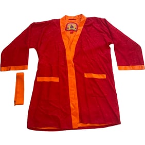 Shanghai Tang Asian Silk Robe with Original Box