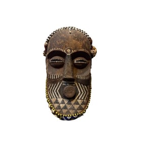 Kuba Mweel / Bwoom Mask - Dominican Republic of Congo