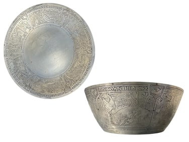 WM B Karr & Co for J E Caldwell Sterling Silver Child’s Breakfast Set