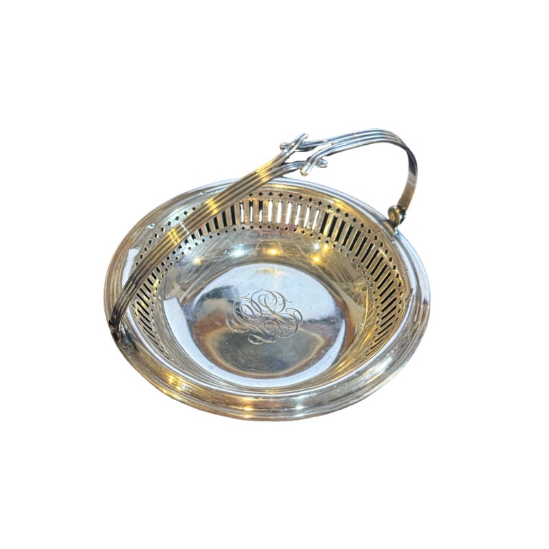 Bailey Bank And Biddle Sterling Silver Pierced Basket (1 of 5)