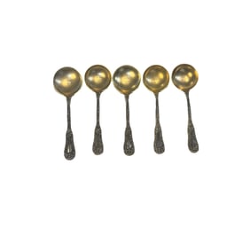 Charleston James Allan And Co Sterling Silver Demitasse Spoons - 5