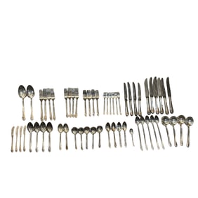 Towle Royal Windsor Sterling Silver Flatware Set - 59 Pieces
