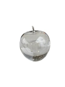 Tiffany & Co. Apple Paperweight Crystal