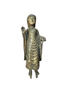 Antique  BRONZE FIGURE OF BUDDHA
