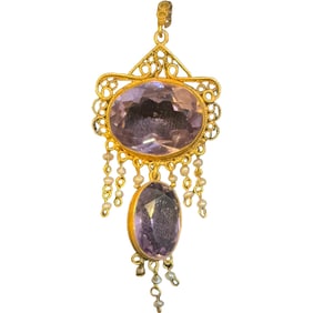 10K Antique Victorian Pendant
