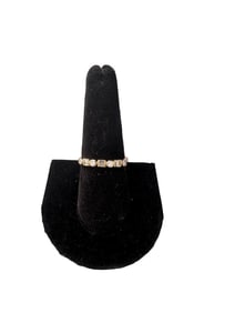 14K Yellow Gold Park Avenue Collection with Round and Baguette White Diamonds