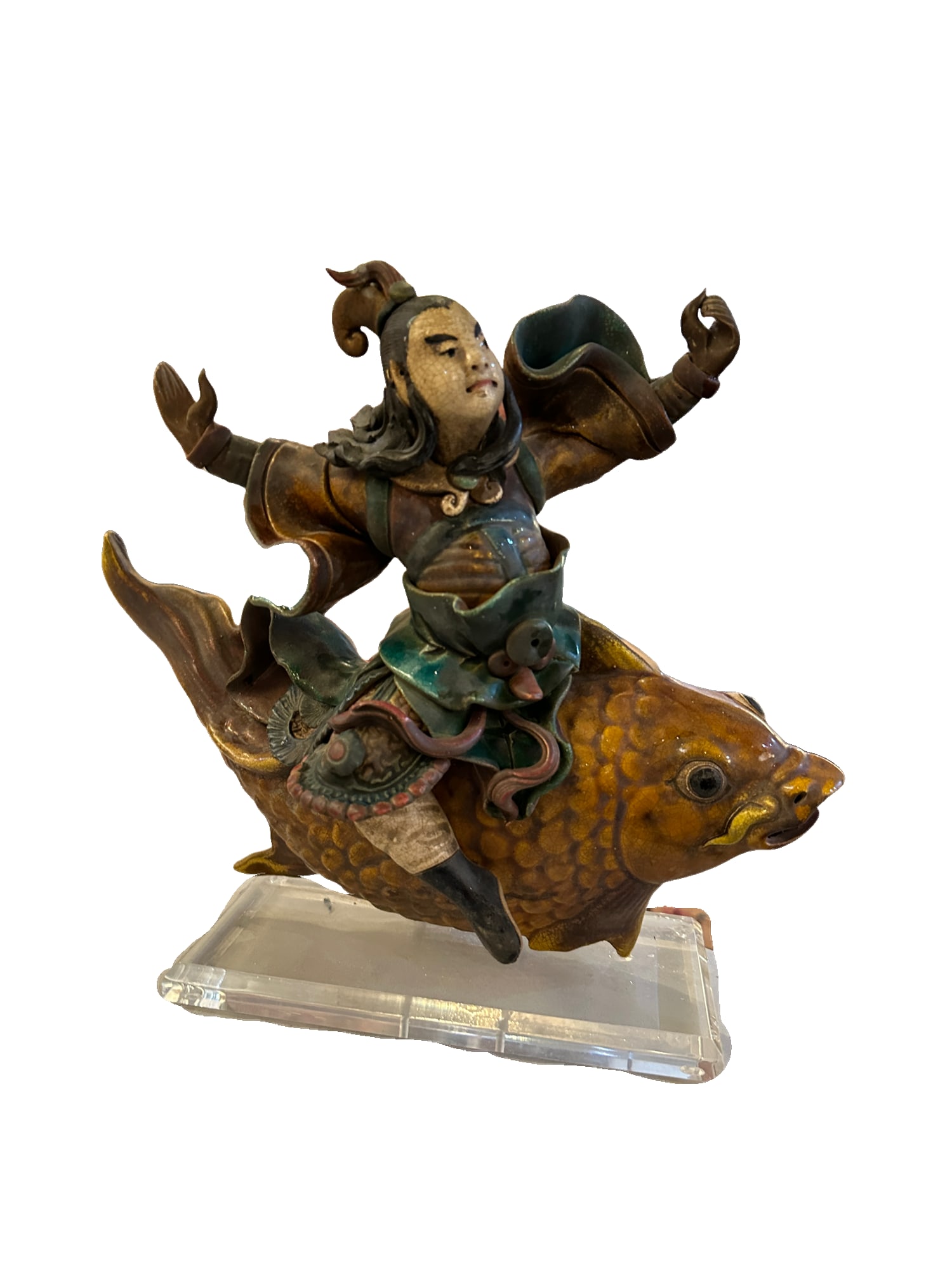 Chinese roof tile warrior (1 of 7)