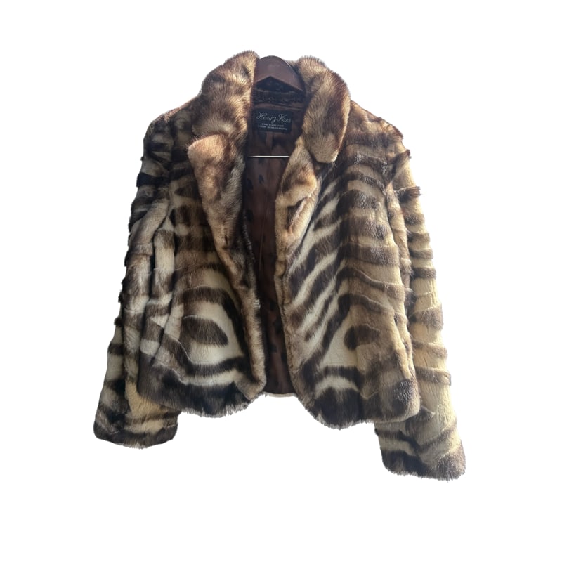 Vintage Genuine Henig Mink Fur Winter Coat (1 of 13)
