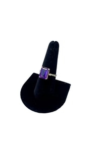 18 K Yellow Gold Amethyst cocktail Ring