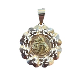 18K Yellow Gold St. Joseph Pendant