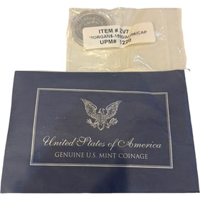 1890 Morgan Silver Dollar Coin - P Mint Mark