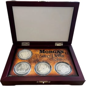 The Morgan Silver Dollar Collection O, 1891 1887 1900 1901