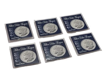 Tribute Proof Million Dollar Morgan’s Set of 6 Coins