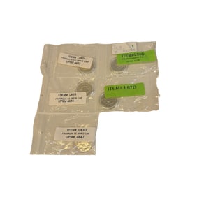 Lot of Franklin Half Dollar Coins - 1951, 1954, 1958, 1960, 1962