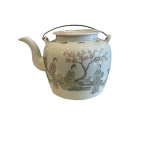 Antique Chinese Porcelain Tea Pot